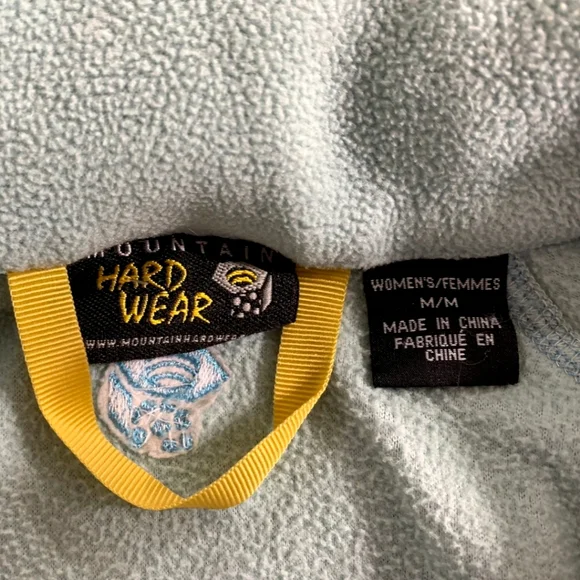 Mountain Hardwear Women's Microchill in Glacial 1/4 Zip Pullover size medium - Picture 3 of 16